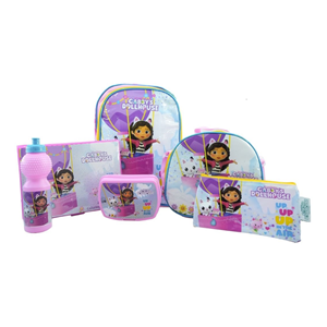 ست 45 در 1 کوله پشتی 40 سانتی Gabby’s Dollhouse مدل Rainbow Max - Backpack - Promotion Items 45 in 1 - Gabby’s Dollhouse _کیف مدرسه